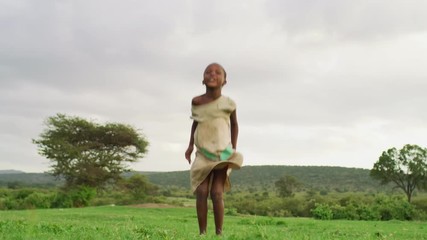 maasai girl jumping