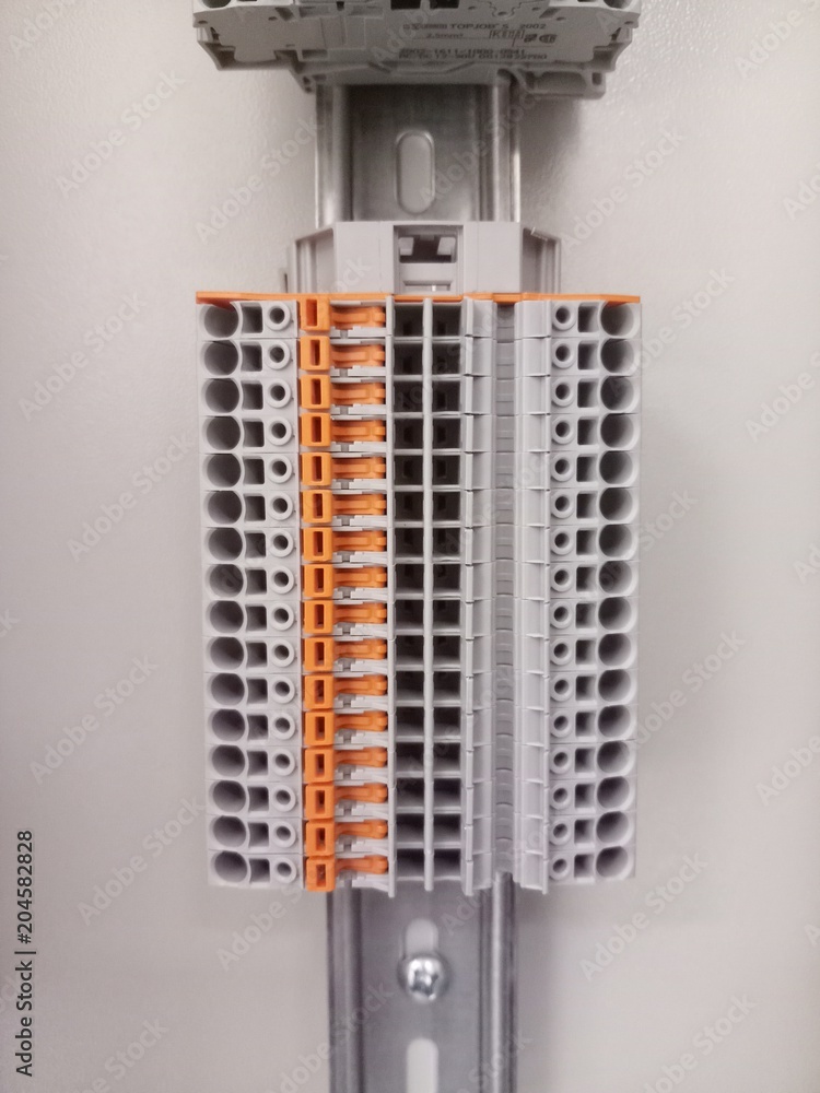 Terminal Fuse Installation Terminal connector and terminal fuse for wiring signal or electric ...