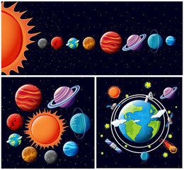 Poster - A Vector of Solar System