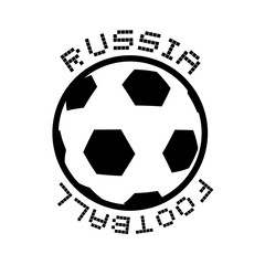 Wall Mural - Football cup symbol