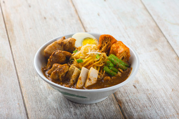 Wall Mural - malaysian curry noodle