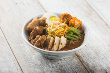 Wall Mural - malaysian curry noodle