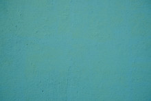 Green Stucco Wall Background, Painted Cement Wall Texture