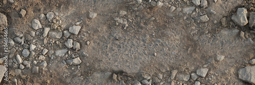 Fotomural seamless dirt road texture background