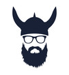 © le_mon - Bearded Viking with glasses and helmet