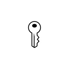 Poster - key icon. sign design