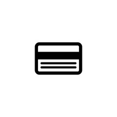 Wall Mural - credit card icon. sign design