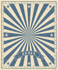 Grunge circus vintage  background. Vertical retro poster. 