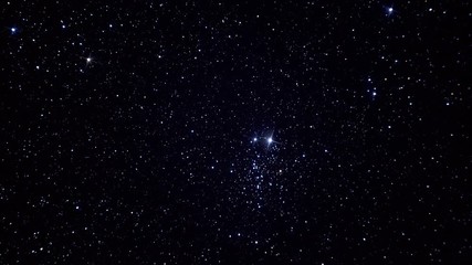 Wall Mural - A star cluster in the shape of an Owl in space