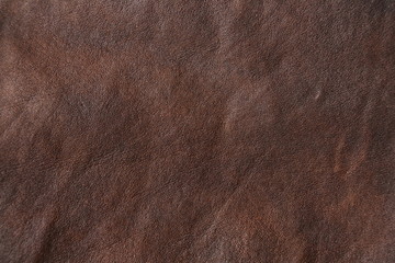 Brown leather background 