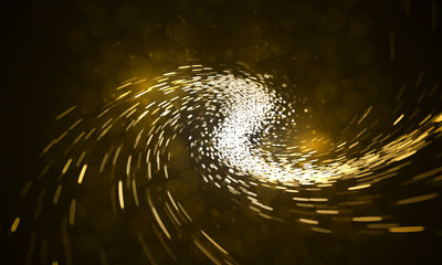 Wall Mural - abstract background of a spiral bokeh