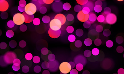 festive purple bokeh background