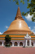 Phrapathom Chedi, the Big Pagoda in Nakhonpathom, Thailand