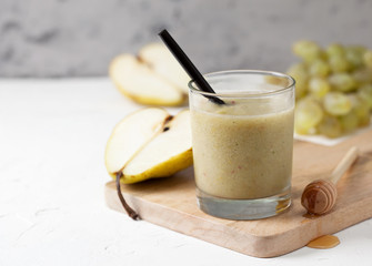 Poster - pear smoothies