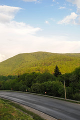 Road to the mountains