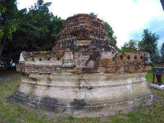 Wat Borom Phuttharam in Ayutthaya, Thailand