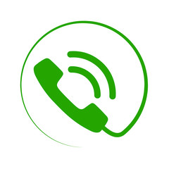 Wall Mural - phone icon isolated. vector illustration