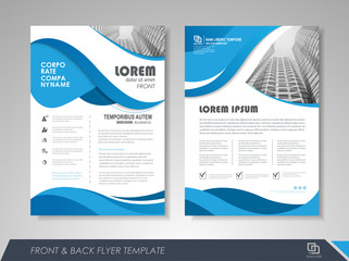 Flyer presentation template