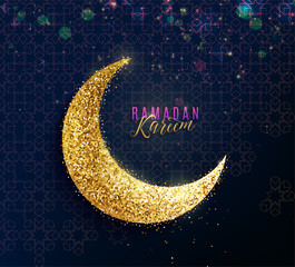 Wall Mural - ramadan kareem greeting background