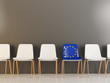Chair with flag of european union