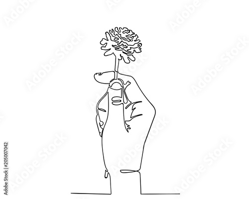 Featured image of post Hand Holding Bouquet Of Flowers Drawing For a centerpiece or hanging basket you will need to figure out how much space needs to be cleared so that the arrangement will fit