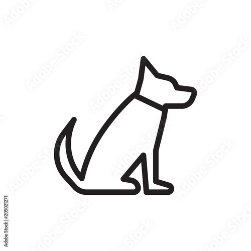 Featured image of post Simple Sitting Dog Outline They ll be more comfortable in their own environment and you won t have to worry about transporting them anywhere