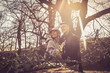 © liderina - Portrait of beautiful young couple.