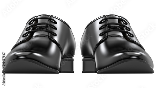 Shoes Illustration Front View