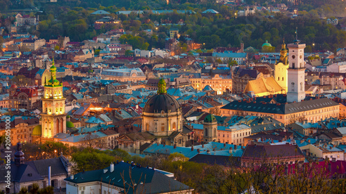 aerial-view-of-historical-old-city-district-of-lviv-ukraine