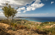 canvas print picture - Zakynthos from above