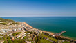 Photo aérienne d'Hastings dans l'East Sussex