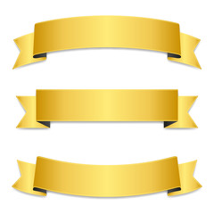 gold ribbons collection