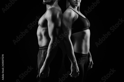 Εκτύπωση καμβά Fitness Team