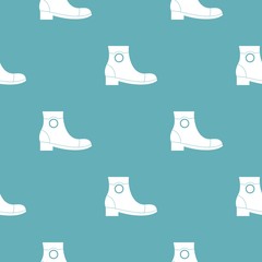 Sticker - Woman shoes pattern vector seamless repeating for any web design