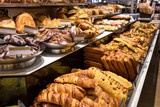 Fototapeta Boho - Pastries in a bakery