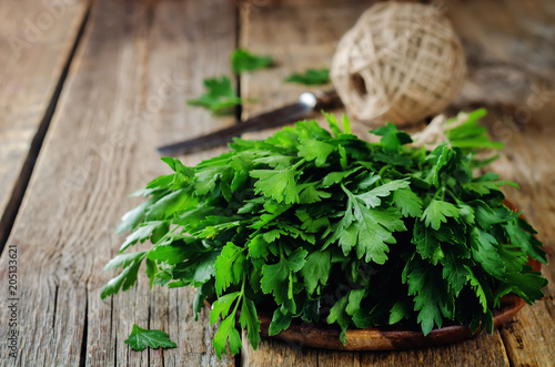 Fotografía Fresh Parsley Bunch