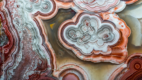Cuadros en Lienzo abstract pattern of agate stone