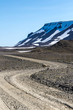 Four Wheel Drive Mountain Track through the Western Icelandic Highlands