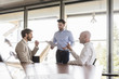 © Westend61 - Three businessmen discussing in conference room