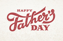 Happy Fathers Day Lettering