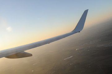  Himmel  Flugzeug Landschaft  Stimmung 