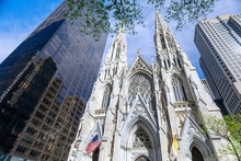 St. Patrick's Cathedral In Manhattan, NYC