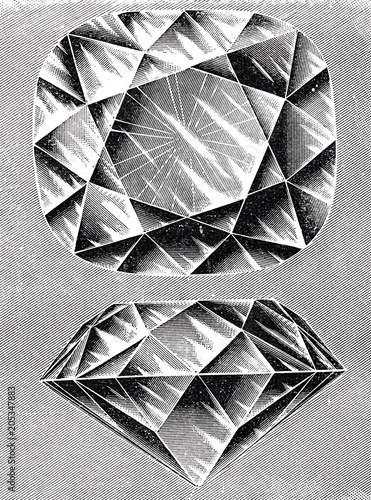 Jubilee Der Grosste Diamant Der Welt Stock Illustration Adobe Stock
