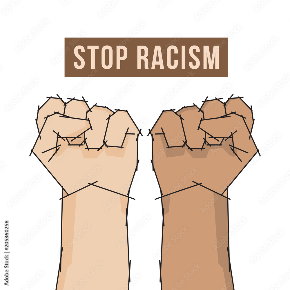 racism symbol drawing