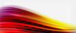 © antishock - Blurred fluid colors background, abstract waves lines, vector illustration