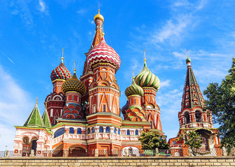 Wall Mural - St. Basil's Cathedral in Moscow