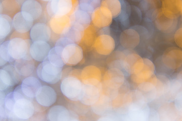 Wall Mural - Bokeh light in the Festival.christmas day or happy new year background