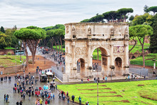 Arch Of Constantine In Rome
