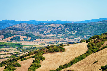 Rural scenery Perdaxius Carbonia Iglesias Sardinia