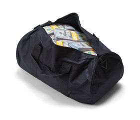 Wall Mural - Duffel Bag Full of Money